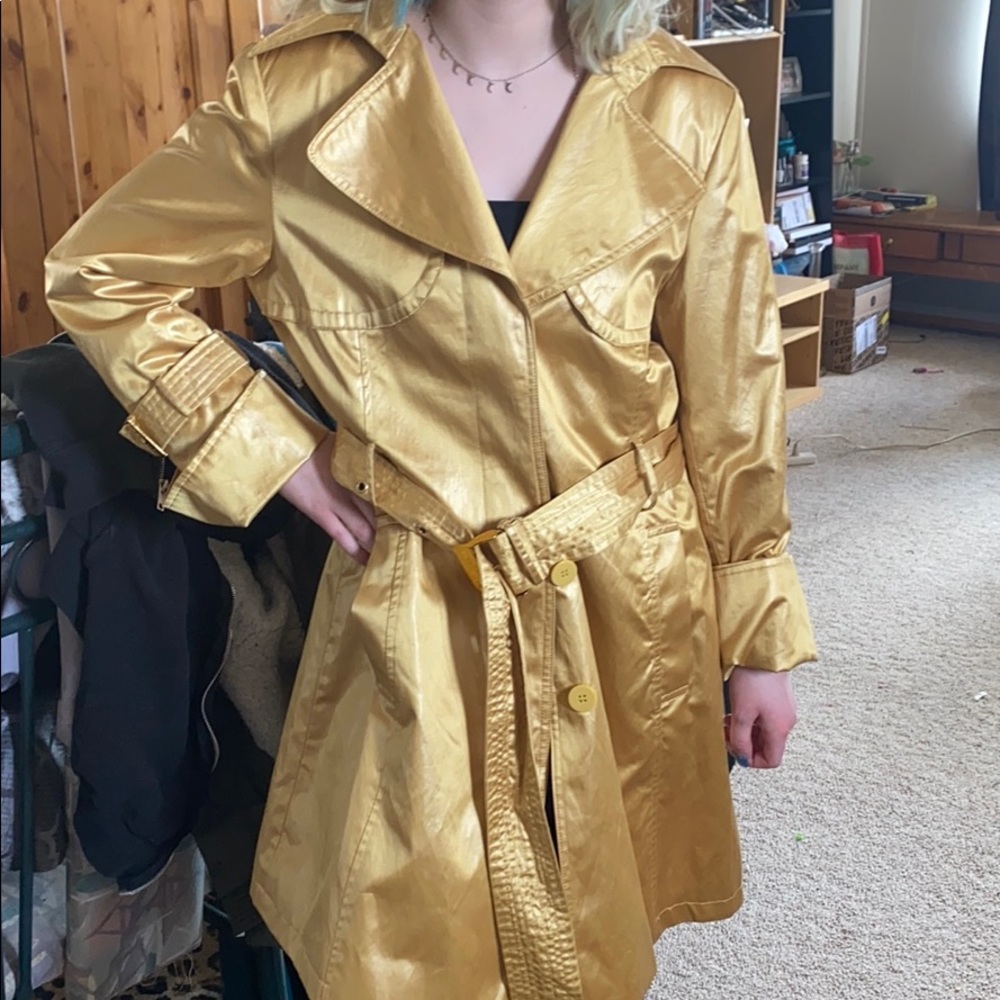 Designer Hilary Radley gold petticoat